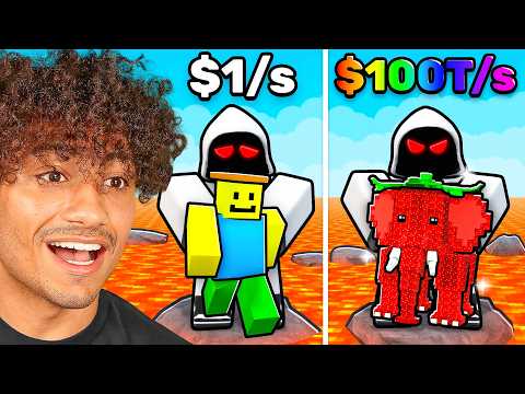 Starting Over Using ONLY ROBUX In Survive Lava For Brainrots..