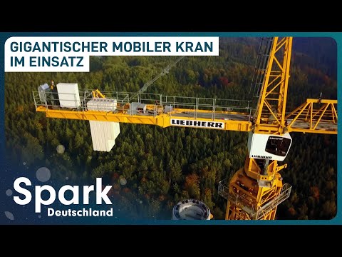 Doku: Riesiger mobiler Kran - "Herkules" im Einsatz