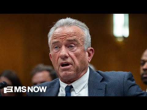 'People are dying under his leadership': Dem Sen. slams RFK Jr.