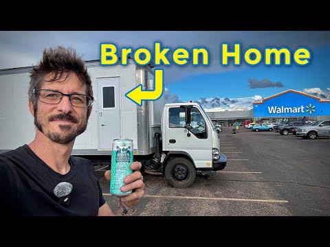 My Box Truck House broke down at Walmart in Show Low, Arizona