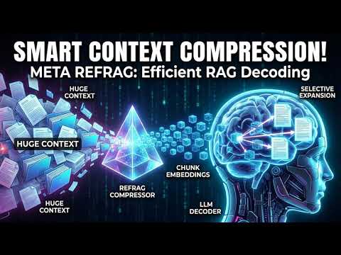 REFRAG: A Technical Analysis of Meta's High-Efficiency Framework for Retrieval-Augmented Generatio