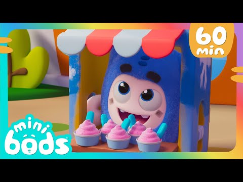 Ice Cream Meltdown | Minibods | Rob the Robot & Friends - Funny Kids TV