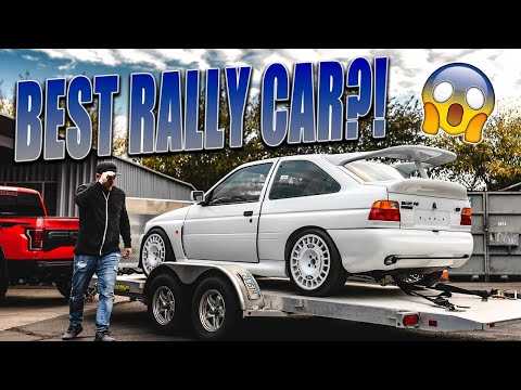 Importing The COOLEST Rally Car Of The 1990's !   Ford Escort RS Cosworth