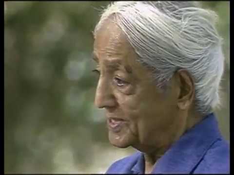 On guilt and its relation to the ego | J. Krishnamurti