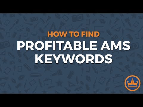 How to Find Profitable AMS Keywords for books