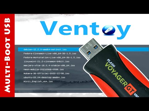 Ventoy: Multi-boot USB Drive Tool