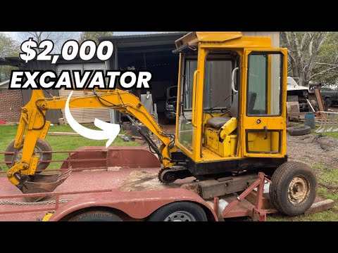 BUYING THE CHEAPEST CLAPPED OUT EXCAVATOR ON MARKETPLACE..HOW BAD CAN IT BE?