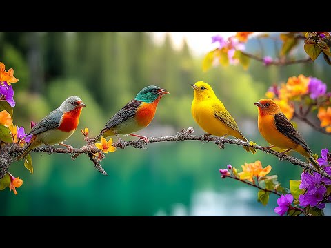 Relaxing Piano and Bird Sounds | Morning Nature Ambience to Refresh Your Mind