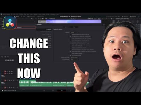 BEST DaVinci Resolve 20 Settings!