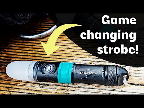 Game-Changing 4000 Lumen Diving Strobe – Bright, Budget-Friendly, and Built for 100 Metres Deep!