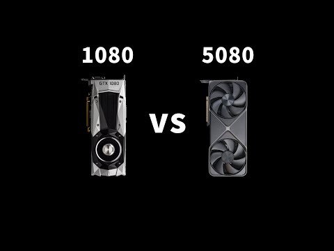 1080 vs 5080：9年时间NV的次旗舰显卡有多少进步？