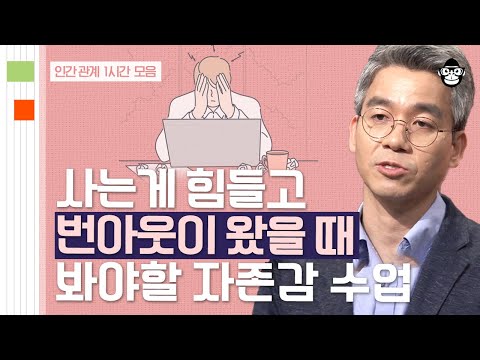 (70분) 열심히 살아도 점점 낮아지는 자존감, 악순환의 고리를 끊는 방법 | 사피엔스 월요특강