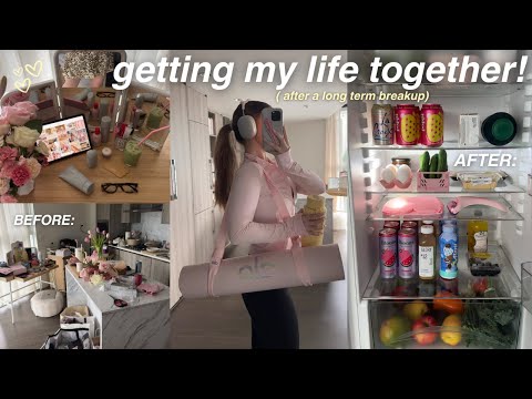 GETTING MY LIFE TOGETHER POST BREAKUP:  working out, cleaning, cooking etc!