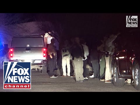 JUST IN: New imagery shows police presence outside Rio Rico location