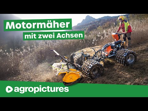 Technik Check IBEX G3 mit AX | Neuer Profi Motormäher mit 35 PS und zweiter Achse im extrem Einsatz
