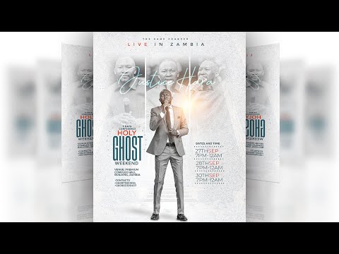 Photoshop Tutorial: How to Design a Church Poster (Beginner Friendly)