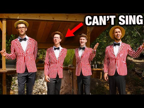 I Forced Non-Musicians To Sing In A Barbershop Quartet