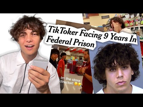 the tiktoker in jail for being obnoxious