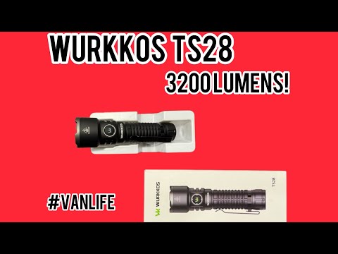 Wurkkos TS 28 flashlight Review! 