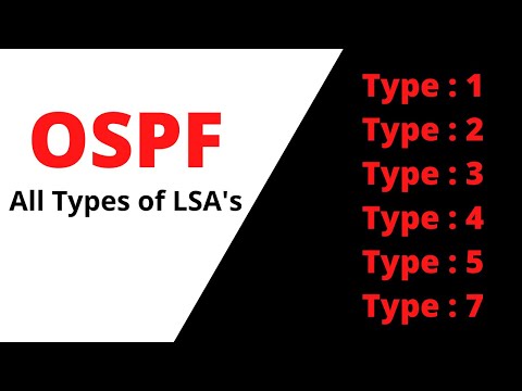 All Types of LSA's in OSPF | Depth Explanation of OSPF LSAs | Type 1 to Type 7 LSAs | #ccna #ccie