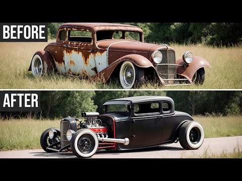 The Birth of a Hot Rod – Epic DIY Build from Start to Finish | by @RatRodBobBuilds