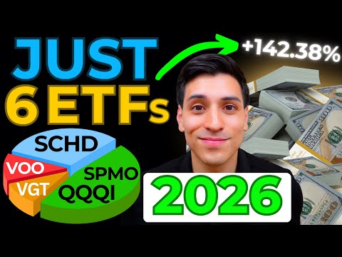 6 ETFs I'd ONLY Buy for Long-Term Investing in 2026 (Ultimate Guide)