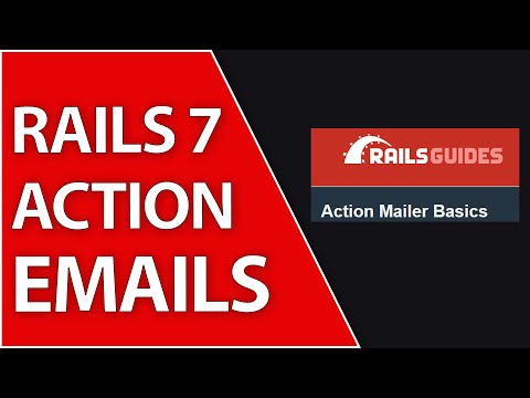 Action Mailer for Beginners | Ruby on Rails 7