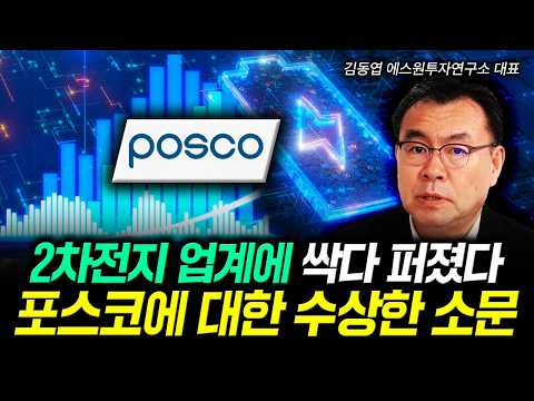 The secondary battery industry is awash with suspicious rumors about POSCO | CEO Kim Dong-yeop, P...