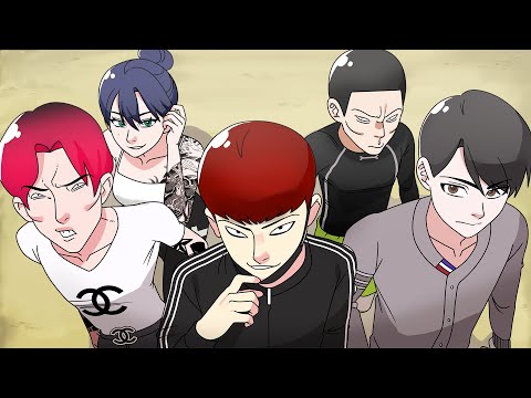 우린 한국의 자랑 일진 촉법소년단이다 /나는 빌런이다 모아보기/영상툰/