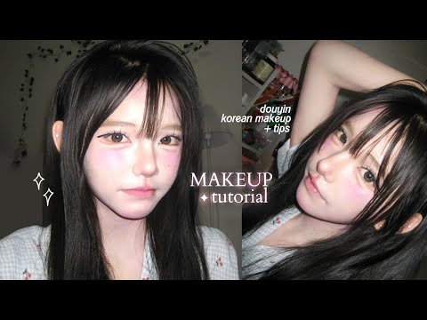 MAKEUP TUT | douyin + korean makeup tutorial [+tips] 🪽