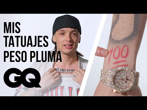 Peso Pluma: qué significan sus tatuajes (y el que se hizo en una moto) | GQ México y Latinoamérica