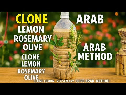 Arab Method REVEALED! Clone Trees & Plants Using One Bottle (INSANE Results)