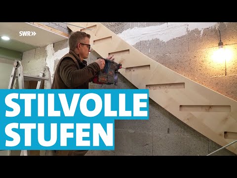 Exactly and precisely: This is how maple wood stairs are made.