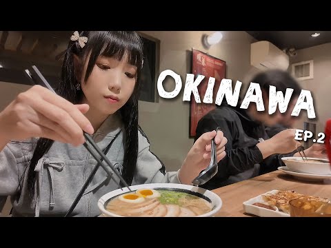 【沖繩EP.2】沖繩租車GO！到泊港漁市場大啖海鮮當早餐吧．甜蝦認真超美味．北谷質感民宿「美ら北谷II」開箱．暖暮拉麵．AEON MALL永旺夢樂城沖繩來客夢｜旅行小瓜Uri Travel