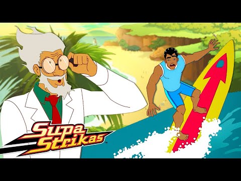 SURF'S UP For The STRIKERS! | Supa Strikas ⚽ | Action Cartoons For Kids
