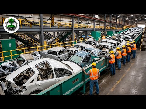 Extreme Dangerous Wood Chipper & Shredder Demolitions: Crushing Everything in Sight! #54