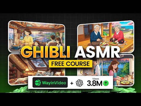How to create unlimited Videos in Bulk (Ghibli style) FREE Text-to-Video tool Automation 2026
