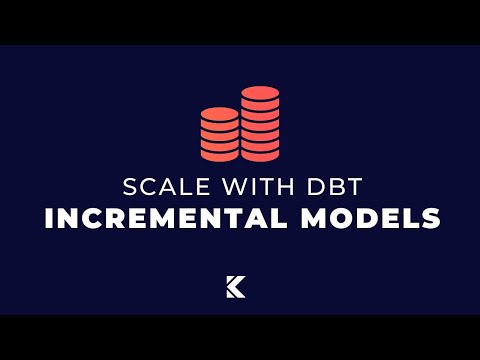 How to Build Incremental Models | dbt tutorial