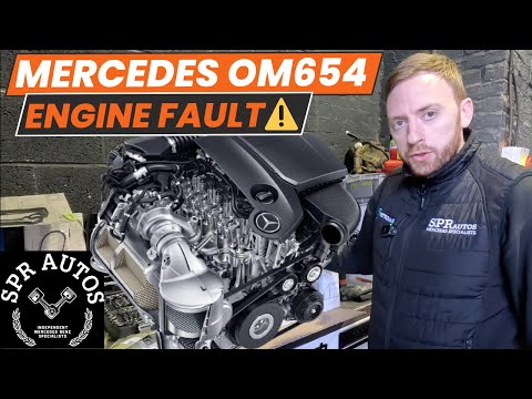 MERCEDES OM654 COMMON ENGINE FAULT⚠️ WORN CAMSHAFT BEARINGS ⚠️ WHY DOES THIS HAPPEN!?