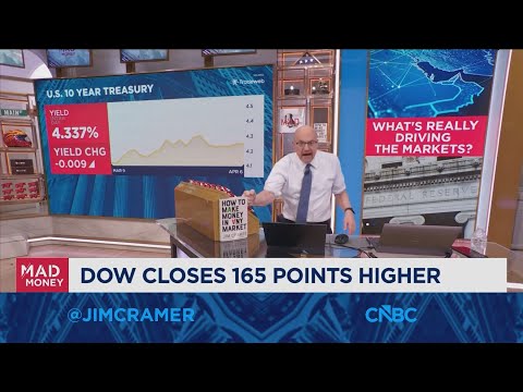 Market bottom wasn't caused by anything having to do with stocks, says Jim Cramer