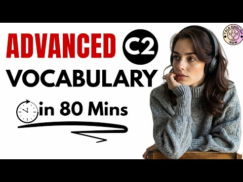 Advanced English Vocabulary You Must Know | Get Fluent in English & Speak Like a Native
