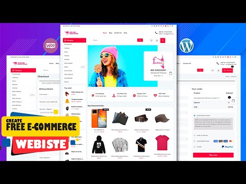[FREE] How to Create a Wordpress eCommerce Website for Free with WooCommerce Tutorial