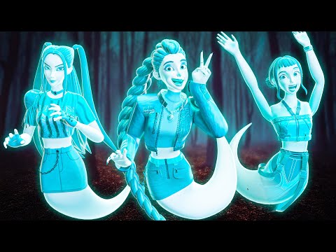 RUMI, MIRA & ZOEY BUT THEY'RE GHOSTS! Kpop Demon Hunters Animation