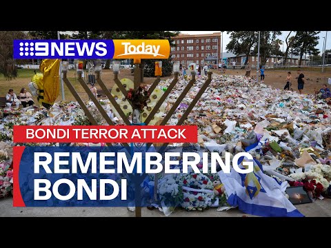 Day of reflection a week on from the Bondi terror attack | 9 News Australia