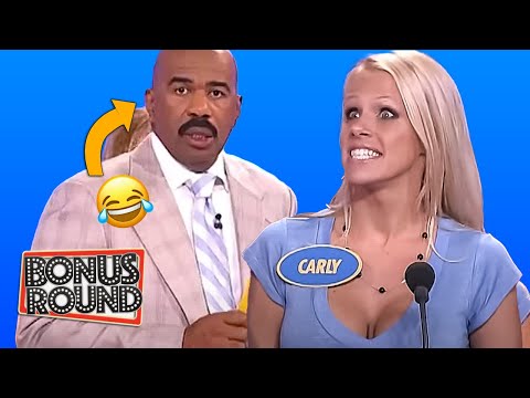 Steve Harvey Is SPEECHLESS! Funniest Family Feud Round EVER