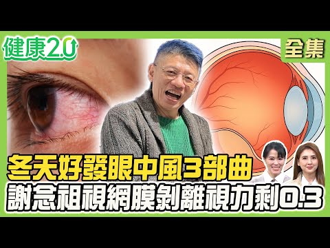 謝念祖視網膜2度剝離 左眼視力剩0.3！糖尿病釀2處眼病變！冬天好發眼中風3部曲！老花+甲狀腺異常竟視力模糊！健康2.0 20251207【完整版】#陳欣湄#韋汝#徐浩恩#柳朋馳#趙函穎#鄒瑋倫#彥寬