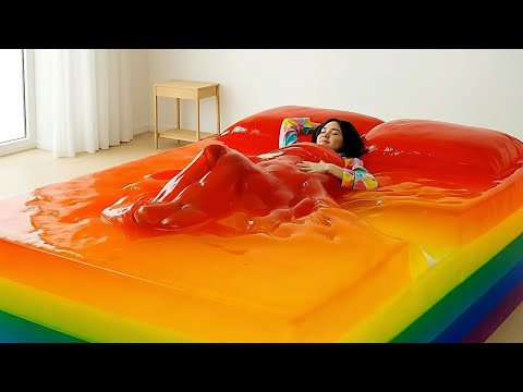 Which Dream Bed Would You Choose? 🛌🌈| The Ultimate Satisfying Oddly Asmr Experience