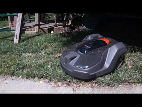 Husqvarna Automower 450X -- First Mow