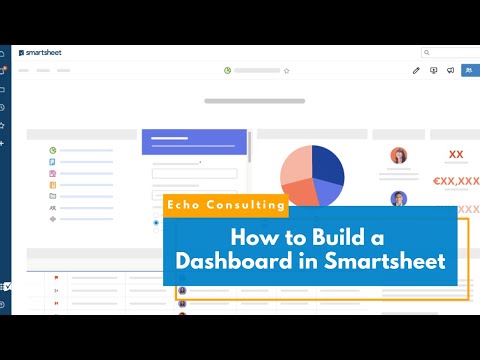 How to Build a Dashboard in Smartsheet | Metrics + Graphs in Smartsheet | Project Dashboard Basics