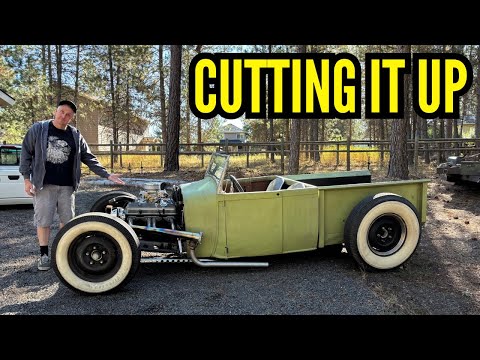 Hot Rod goes under the knife!  Major changes for my 1929 Model A Ford